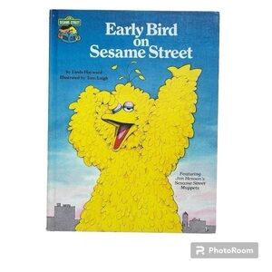 Early Bird on Sesame Street Hardcover Big Bird Book 1980 Bundle and Save